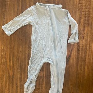 Kyte Baby Zippered Footie in Sage 0-3 months